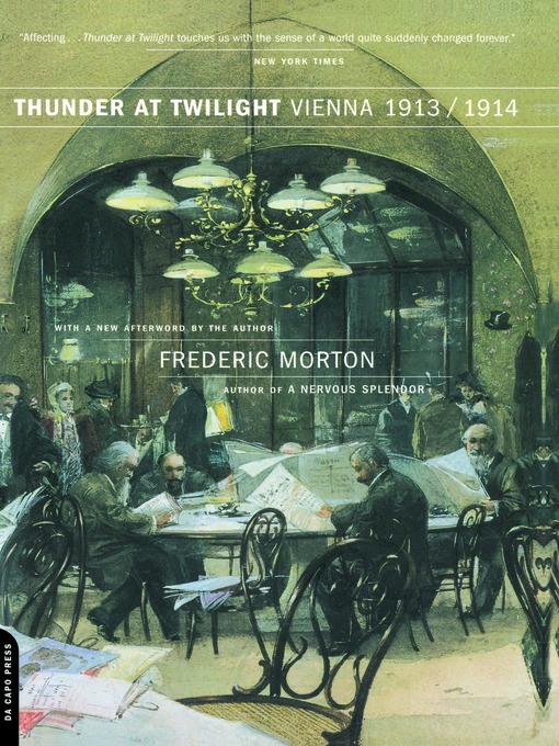 Title details for Thunder at Twilight by Frederic Morton - Available